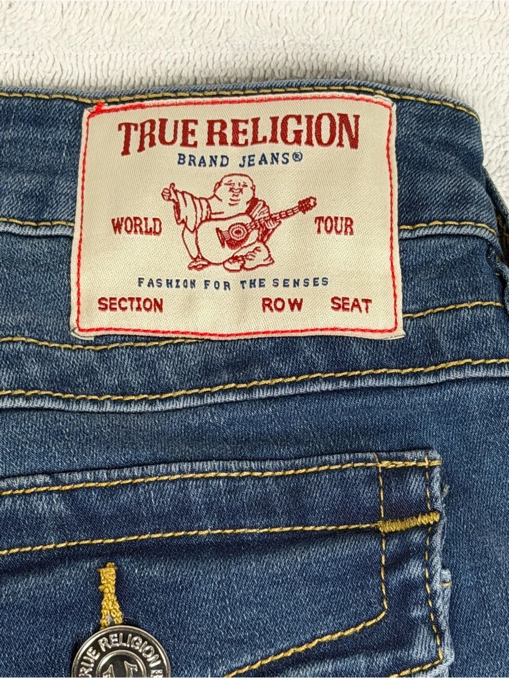 true religion joey cut off shorts w27 woman’s